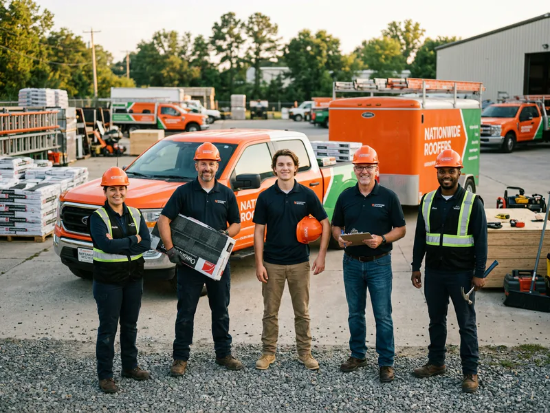 Natiowide Roofers - roof installation in Morganville near me